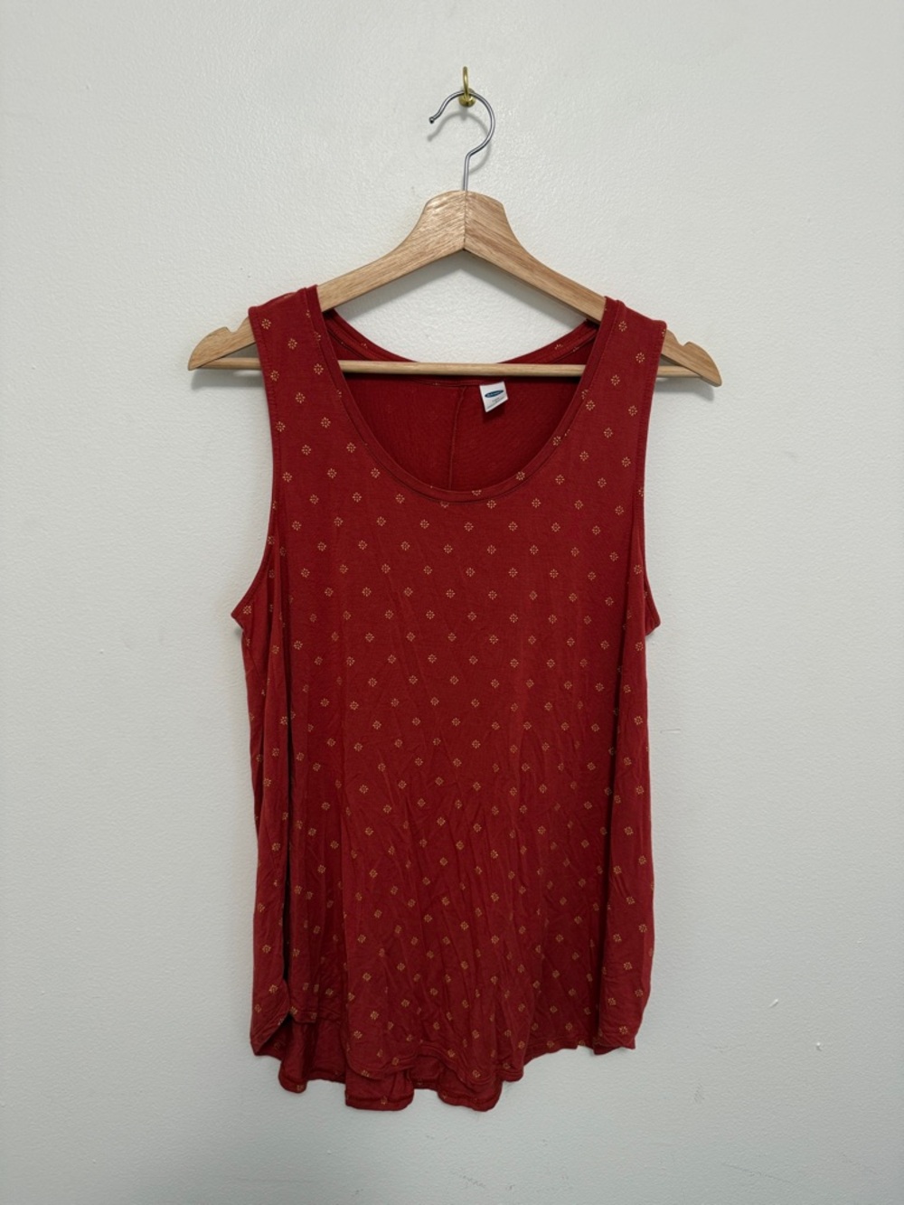 Old Navy Rust Print Tank